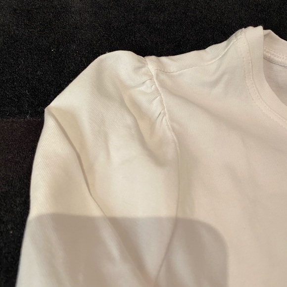 MONNALISA girls long sleeve shirt cream size 9 - Picture 3 of 5